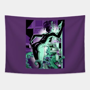 B-Movie Midnight Snack Tapestry