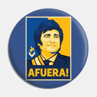 Javier Milei Afuera Pin