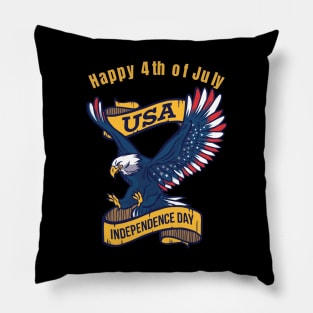 Happy 4th of July Pillow