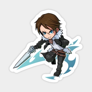 Squall Leonhart Chibi FF8 Fanart Magnet