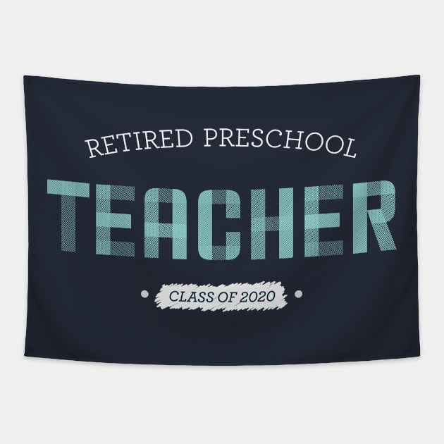 Retired Preschool Teacher Tapestry by OutfittersAve