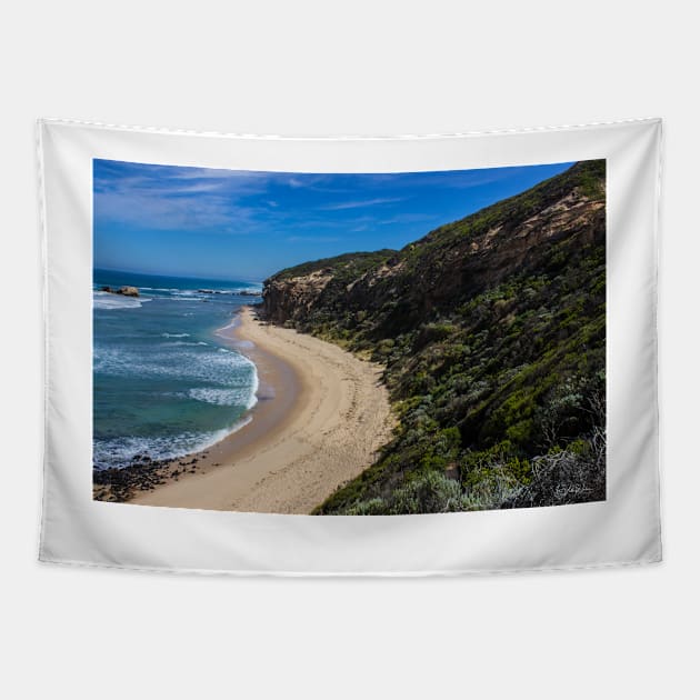 Fingal Beach, Cape Schanck, Mornington Peninsula, Victoria, Australia. Tapestry by VickiWalsh