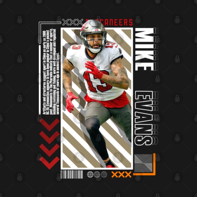 Mike Evans Paper Poster Version 10 by art.Hamdan