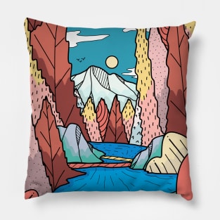 A view downstream Pillow