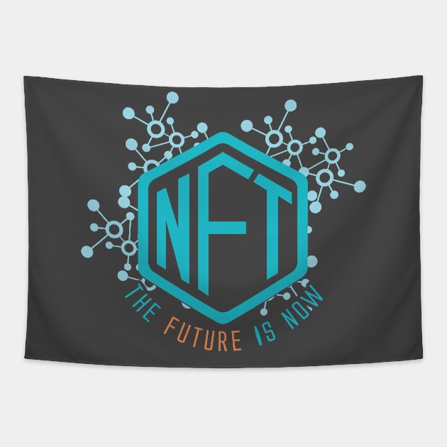 NFT | the future is now Tapestry by Polyxz Design