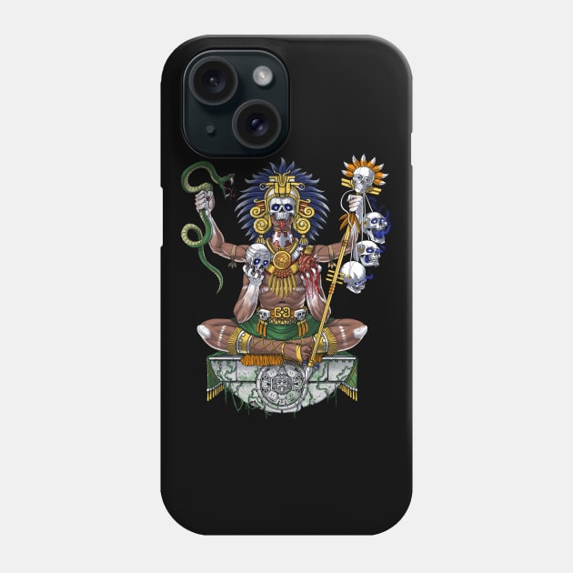 Aztec Shaman Phone Case by underheaven