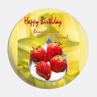 Happy Birthday Pin