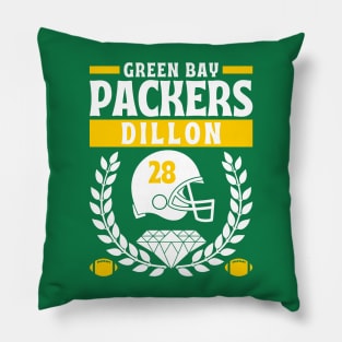 Green Bay Packers AJ Dillon 28 Edition 2 Pillow