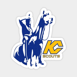 Cool Kansas City Scouts Hockey Magnet