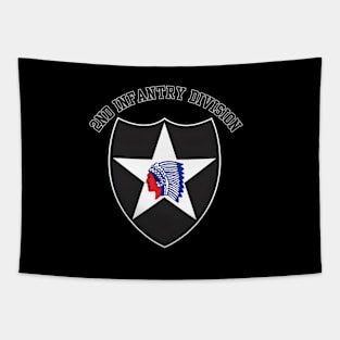 2nd Infantry Division - Small Chest Emblem Tapestry