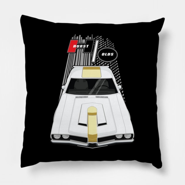 Oldsmobile Hurst Olds 1969 Pillow by V8social