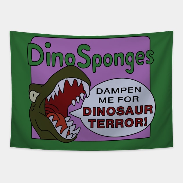 Dino Sponges Tapestry by saintpetty