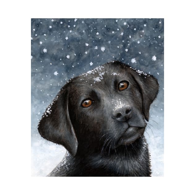 Dog 100 Black Labrador by artbylucie