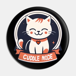 Kitty Cat Cuddle Mode Pin