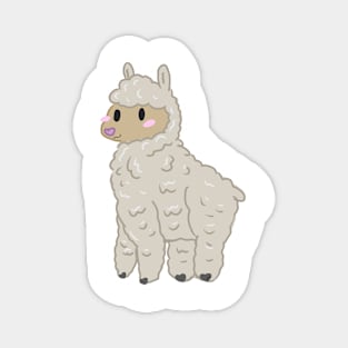 Cute Alpaca Magnet