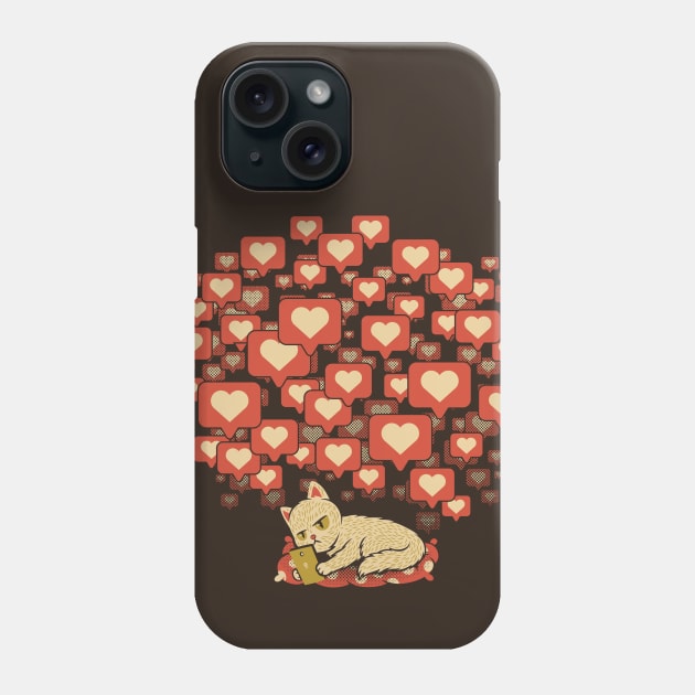 Cat Influencer Don't Care by Tobe Fonseca Phone Case by Tobe_Fonseca