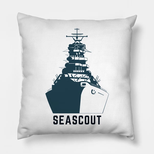 Sea scout Pillow by Arthifa