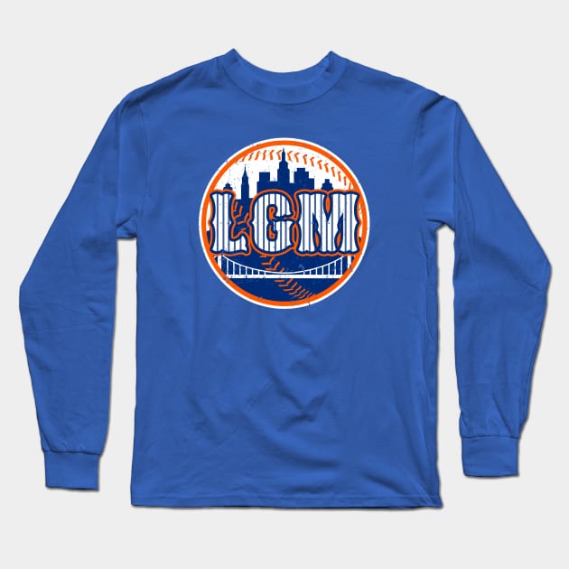 LGM - LET'S GO METS BASEBALL Essential T-Shirt for Sale by Sieanm29