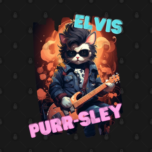 Elvis-Style Cat: "Elvis Purrsley" by LionCreativeFashionHubMx