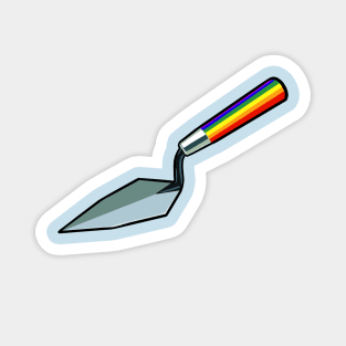 Rainbow Archaeology Trowel Magnet