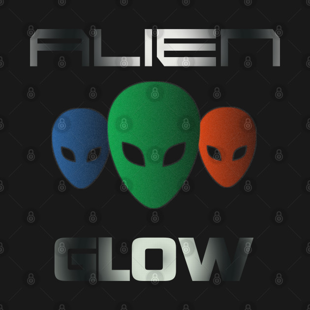 Discover Alien glow - Alien Art - T-Shirt