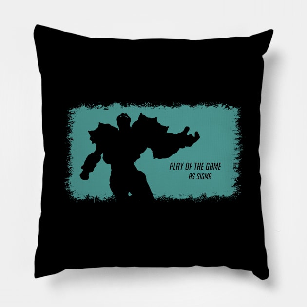 Play Of The Game : As Sigma [V2] Pillow by AsunArtz