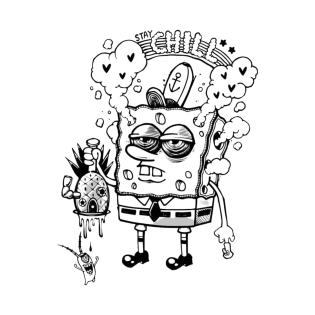 sponge bob chill mode by musebymuski