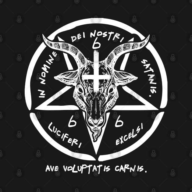 BAPHOMET - SIGIL OF SATAN - THE OCCULT by Tshirt Samurai