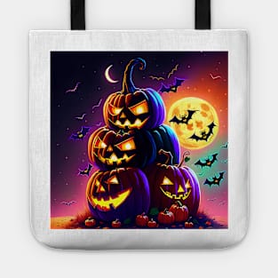 Halloween Pumpkin Tote