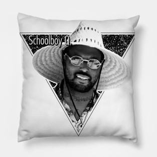 Schoolboy Q /// Retro design Pillow