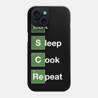 Eat Sleep Cook Repeat Phone Case