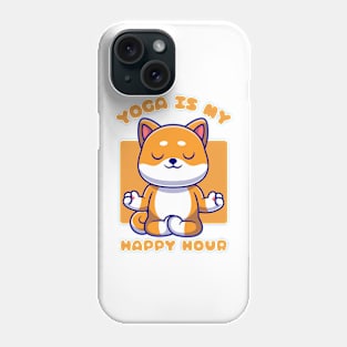 Yoga Cartoon Phone Case