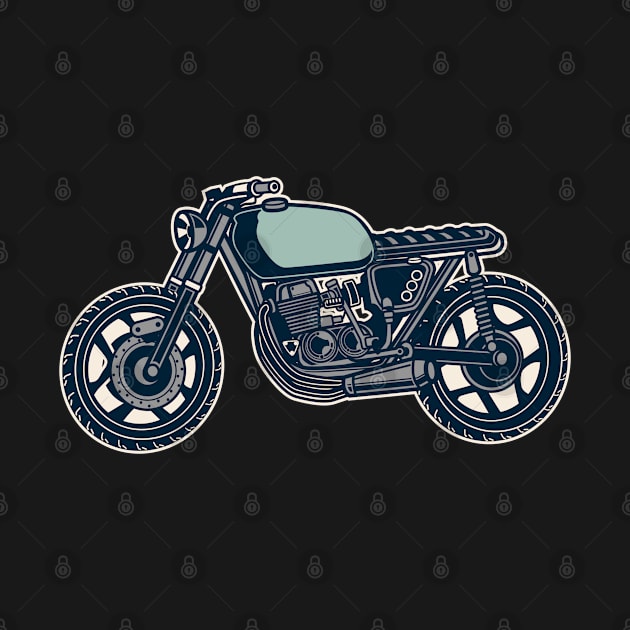 Motorcycle Cafe Racer by ShirtyLife