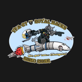 Royal Maces Rhino Nose Art T-Shirt