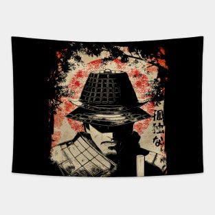 The Lonesome Ronin (孤独な) (Kodokuna) Tapestry