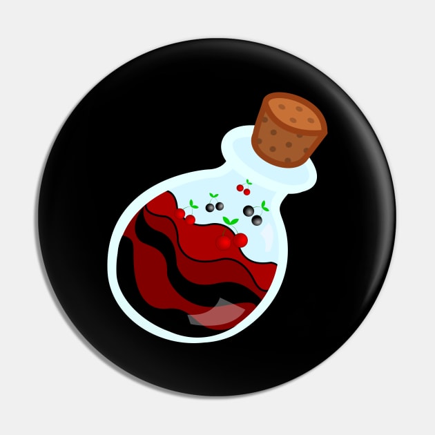 Black Cherry Pin by traditionation