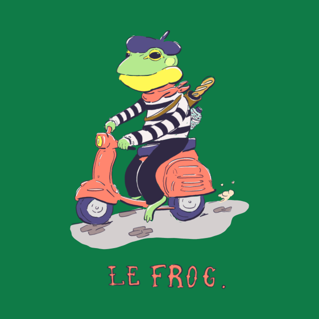 Le Frog by YipeeKaiYay