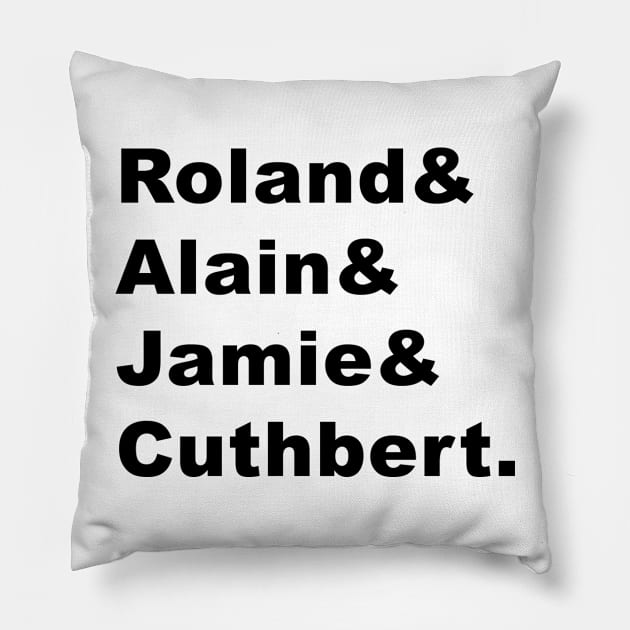 Roland's Ka-Tet Pillow by HeyBenny