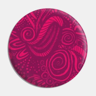 Hot Pink Magenta Chaos Pin