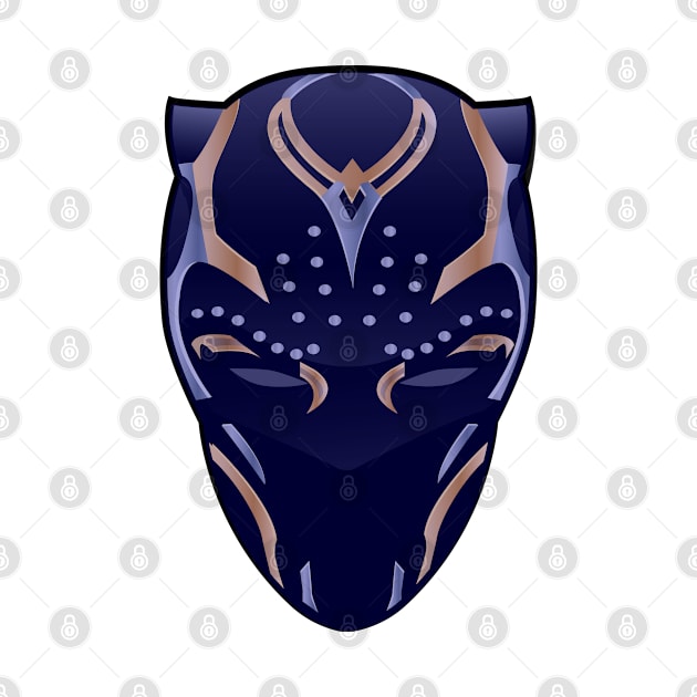 Shuri Black Panther Mask by Robot Art