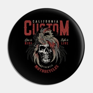 Custom Motorcycles Pin