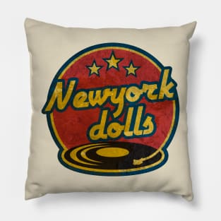 newyork dolls Pillow