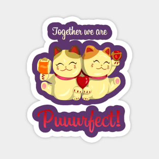 Puuurfect Couple Magnet