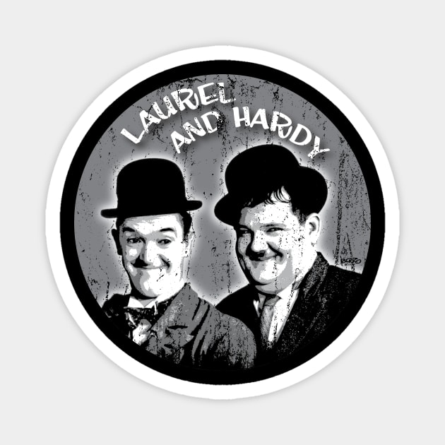 Laurel and Hardy-5 Magnet by BonzoTee