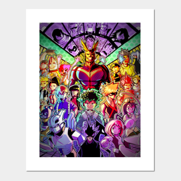 My Hero Academia Fanart My Hero Academia Posters And Art Prints Teepublic Design your everyday with my hero academia posters you'll love. usd