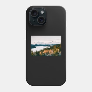 Majestic Peaks of Rondane National Park in Warm Winter Light Shot on Film Phone Case