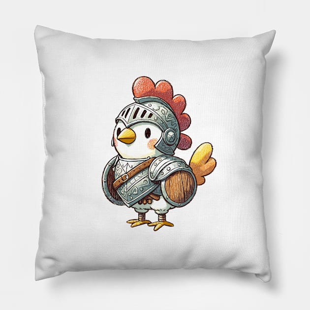 Braveheart Rooster Pillow by HaniDesign