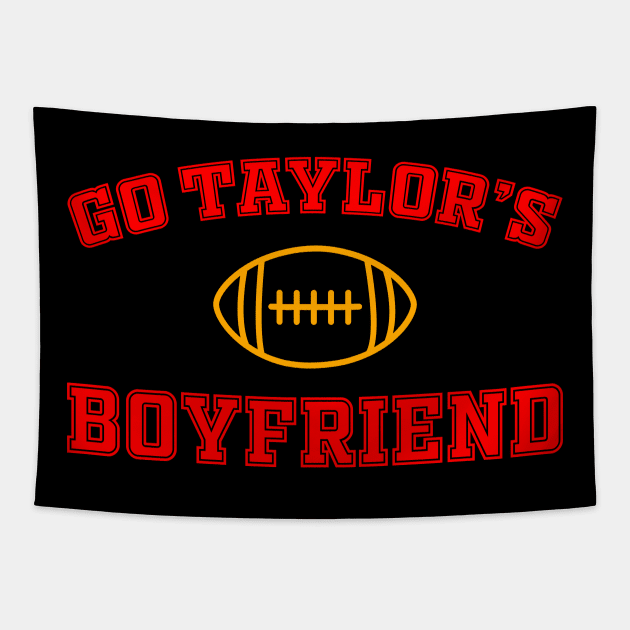 Go Taylor's Boyfriend Taylor And Travis Tapestry by TrikoCraft