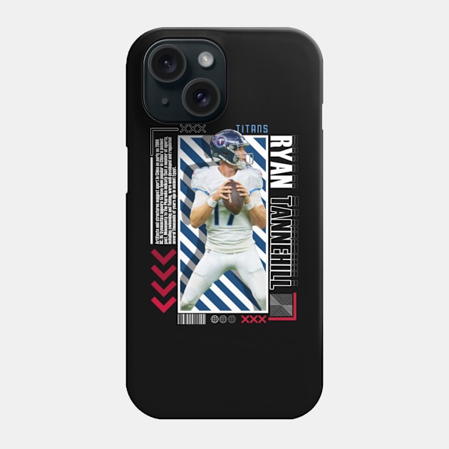 Ryan Tannehill Paper Poster Version 10 Phone Case by art.Hamdan