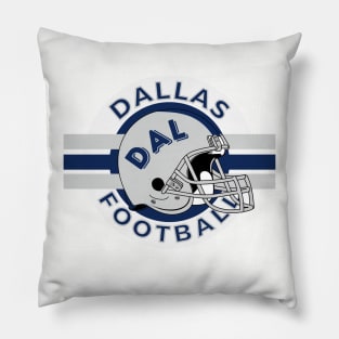 Dallas Football Vintage Style Pillow